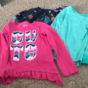 3 for 15 deal Lot of girls size 6 shirts